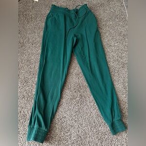 Everyday Emerald High-Waist Jogger Pants